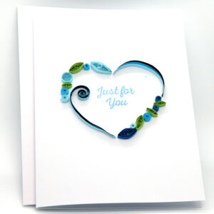 Just For You Heart Card